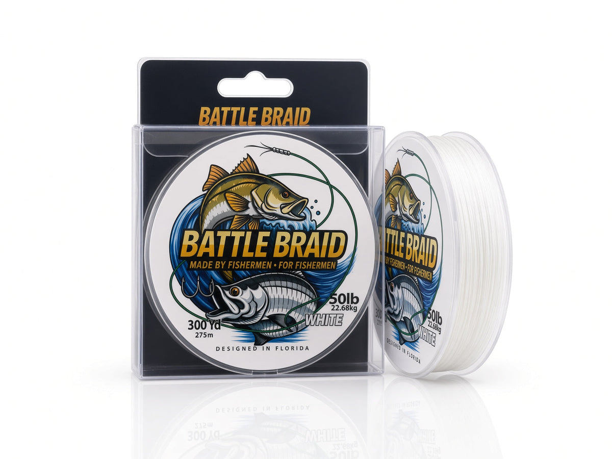 WHITE 8X PE 300 YARD SPOOL