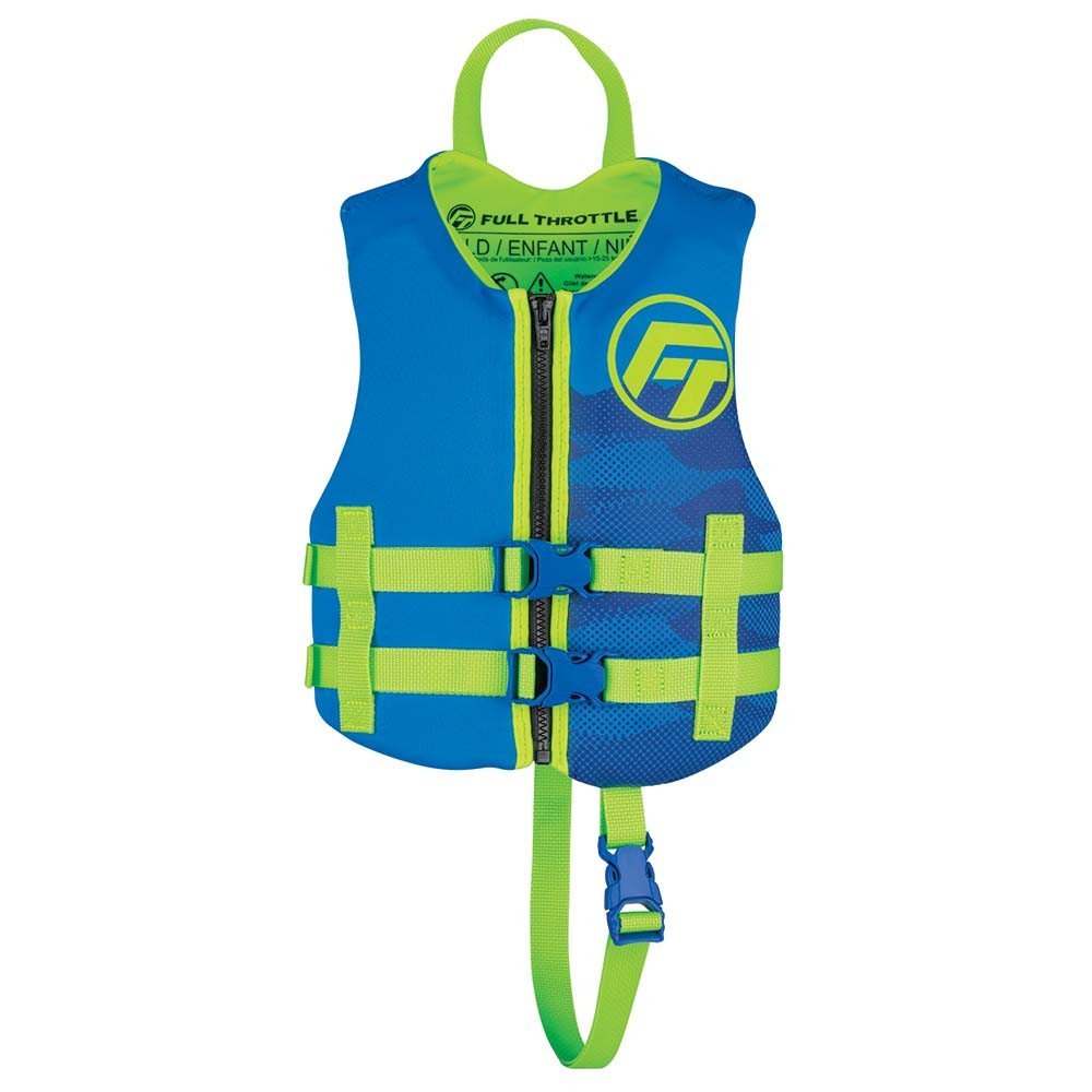 Full Throttle Child Rapid - Dry Life Jacket - Blue - The Online Fishing Store