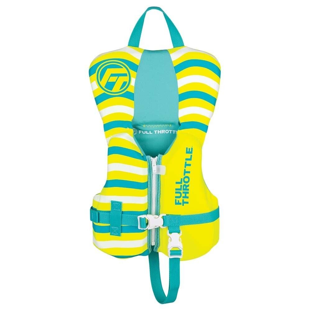 Full Throttle Infant Rapid - Dry Life Jacket - Yellow - The Online Fishing Store