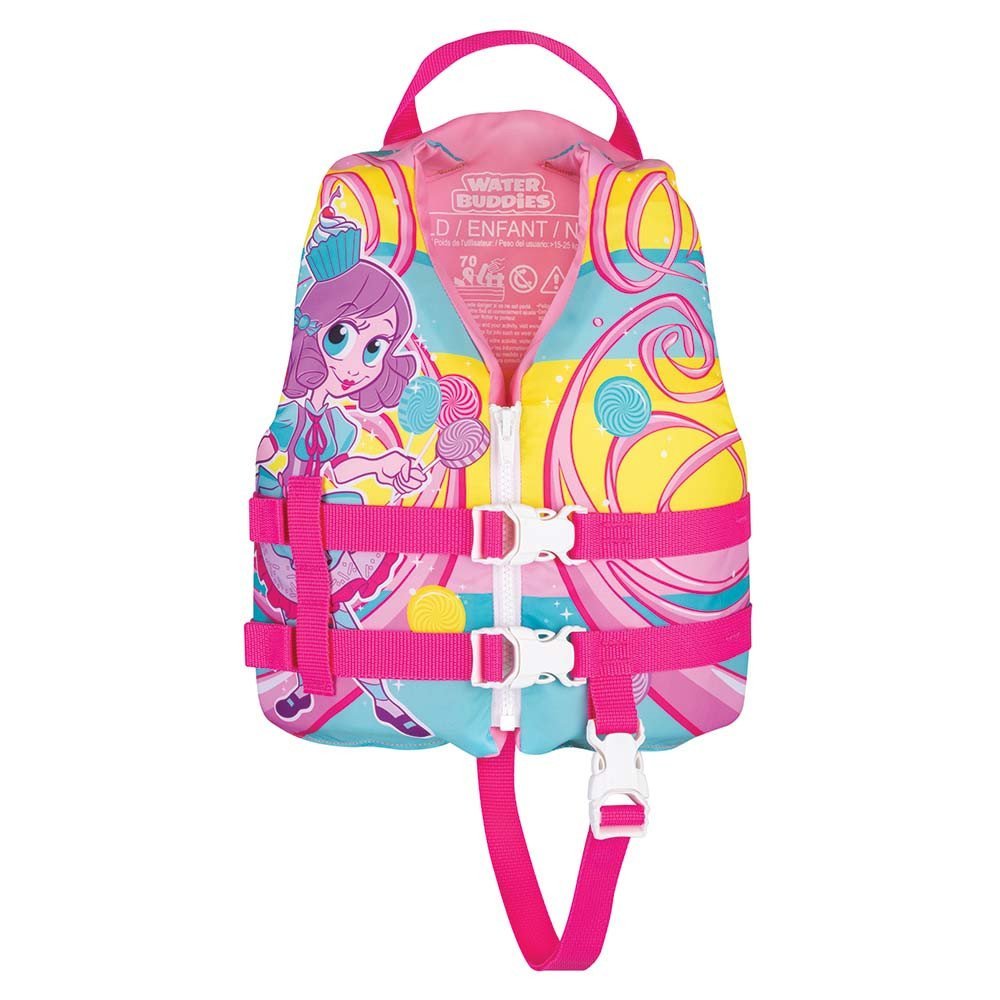 Full Throttle Water Buddies Life Vest - Child 30 - 50lbs - Princess - The Online Fishing Store