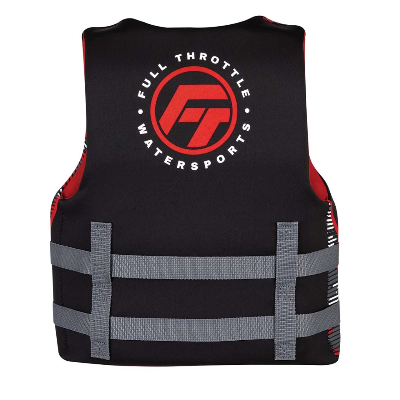Full Throttle Youth Rapid - Dry Life Jacket - Red/Black - The Online Fishing Store
