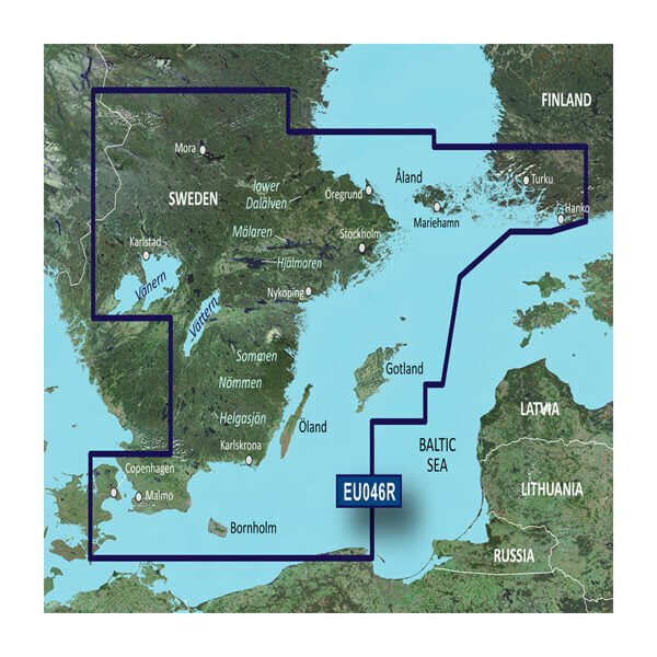 Garmin BlueChart® g3 HD - HXEU046R - Oregrund Aland to Malmo - microSD™/SD™ - The Online Fishing Store