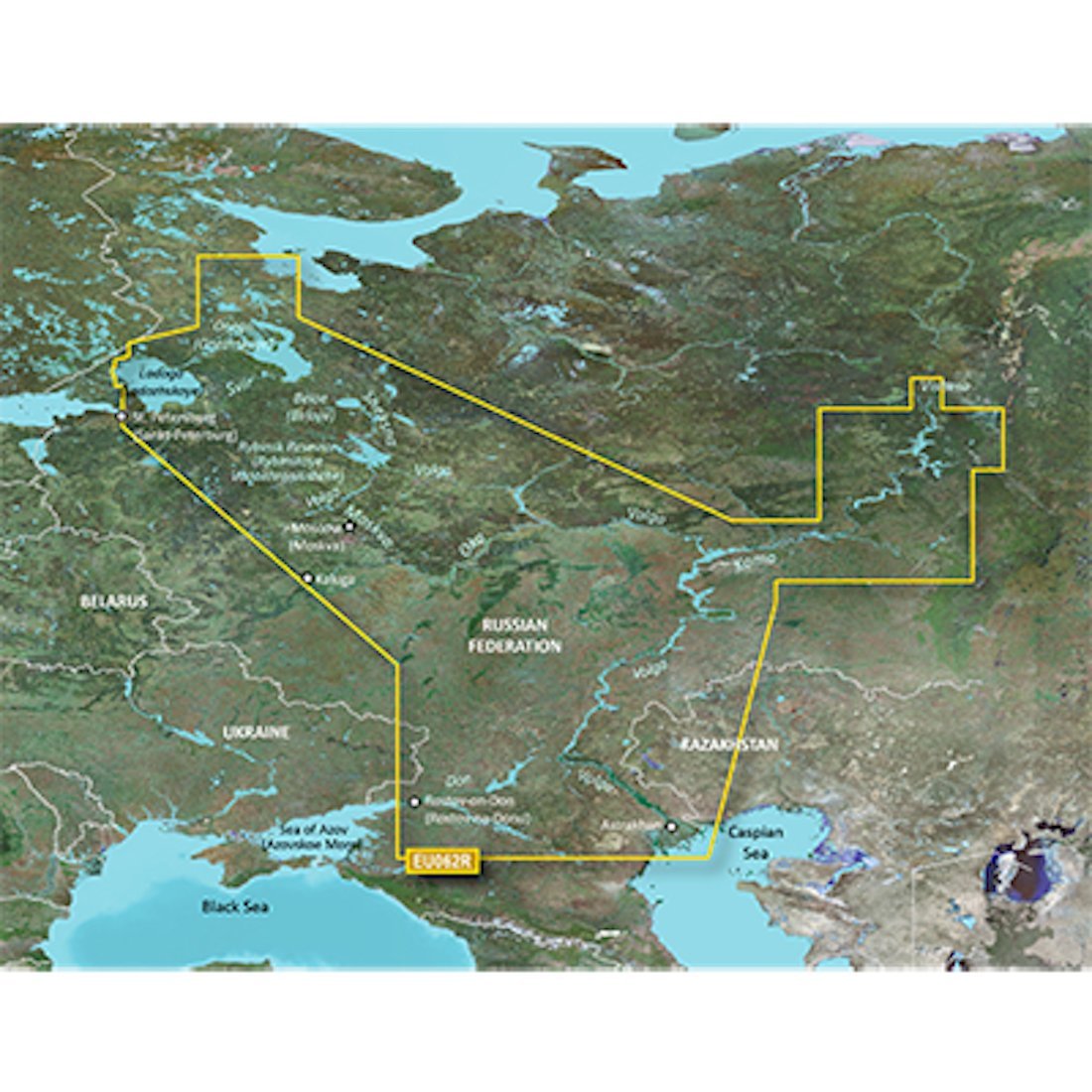 Garmin BlueChart® g3 HD - HXEU062R - Russian Inland Waterways - microSD™/SD™ - The Online Fishing Store