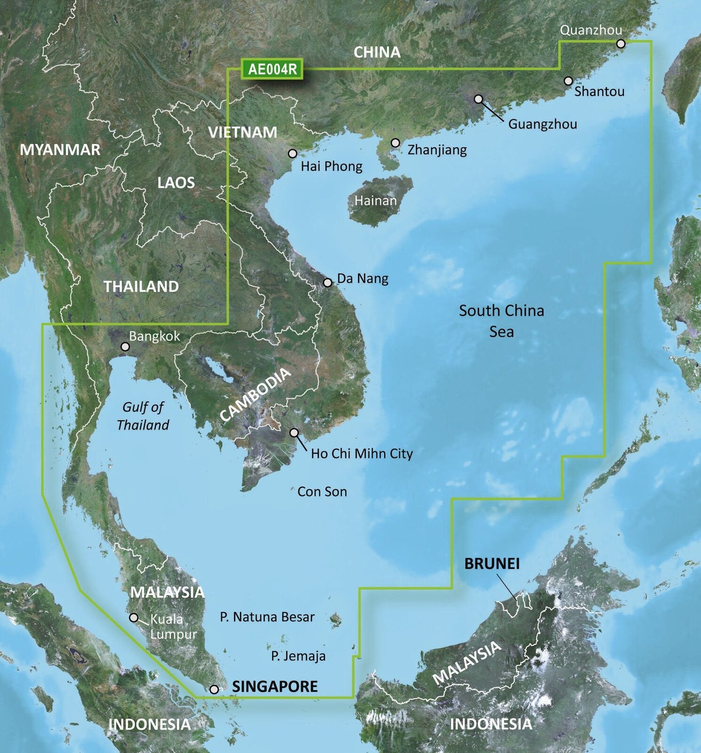 Garmin BlueChart® g3 Vision® HD - VAE004R - South China Sea - microSD™/SD™ - The Online Fishing Store