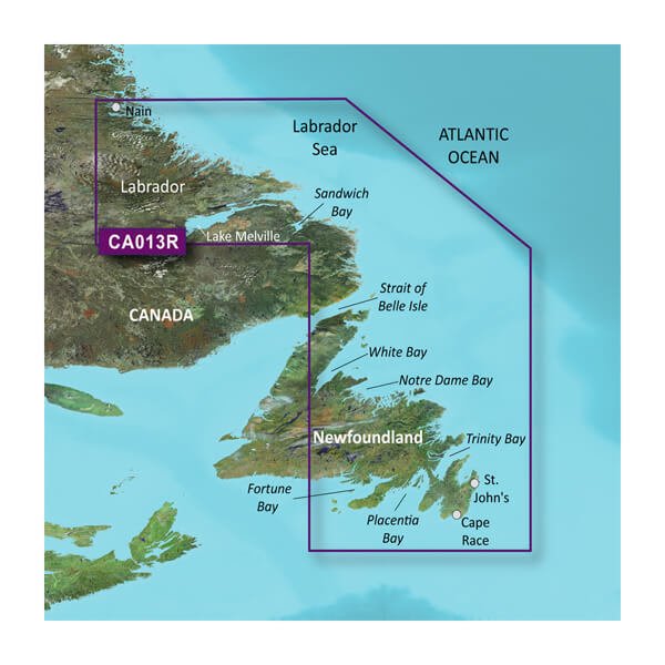 Garmin BlueChart® g3 Vision® HD - VCA013R - Labrador Coast - microSD™/SD™ - The Online Fishing Store