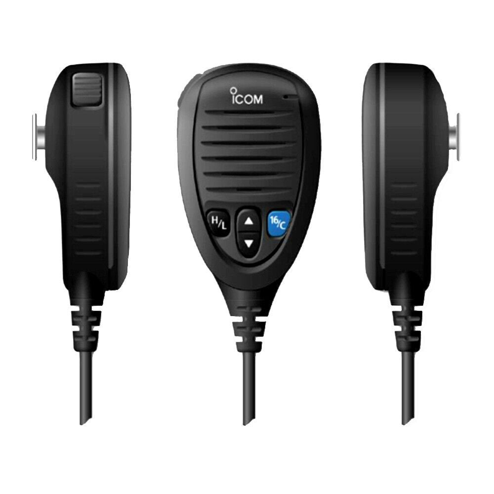 Icom Speaker Microphone f/M506 Front Connector - The Online Fishing Store
