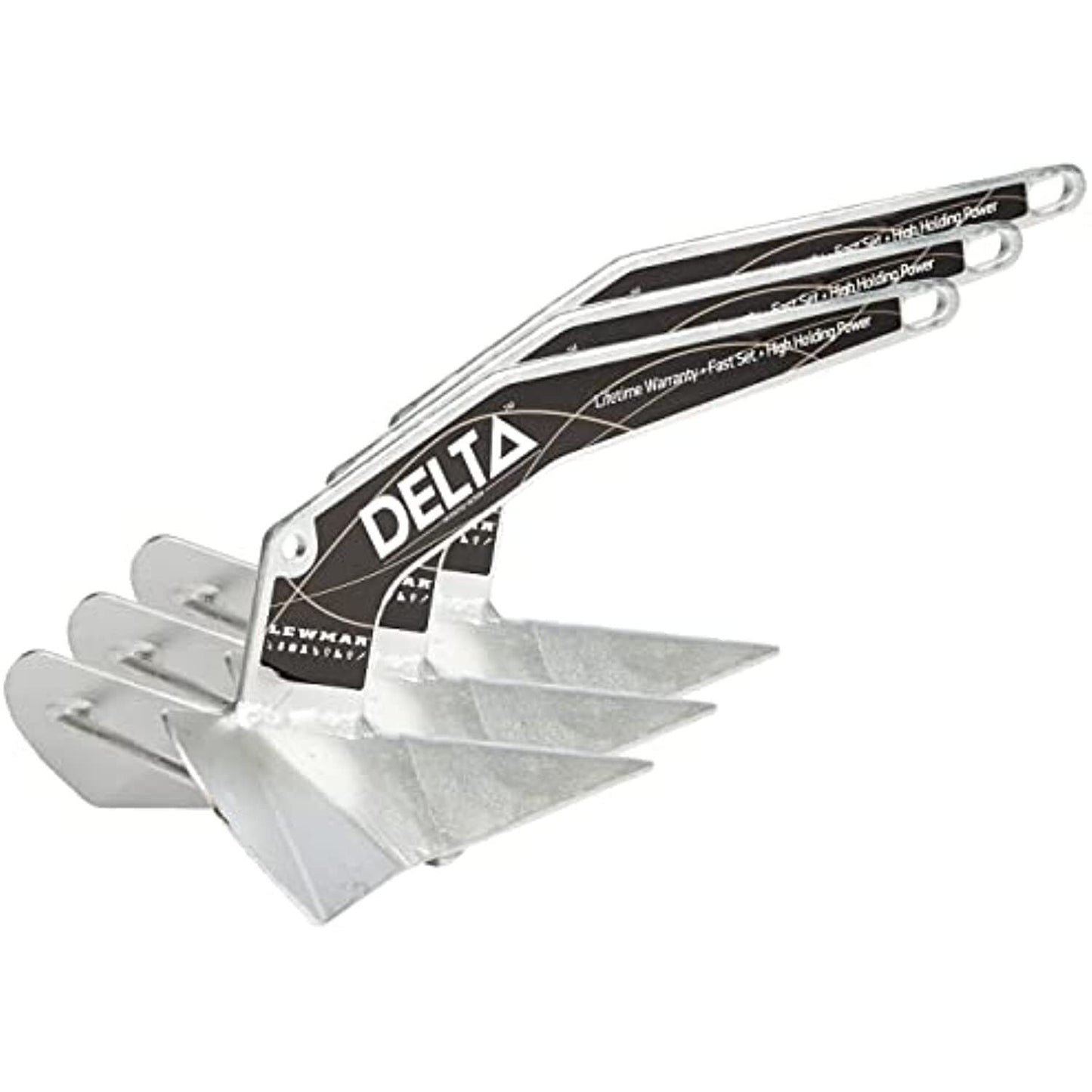 Lewmar 0057404 Delta Anchor Galv 4Kg/9Lbs - The Online Fishing Store