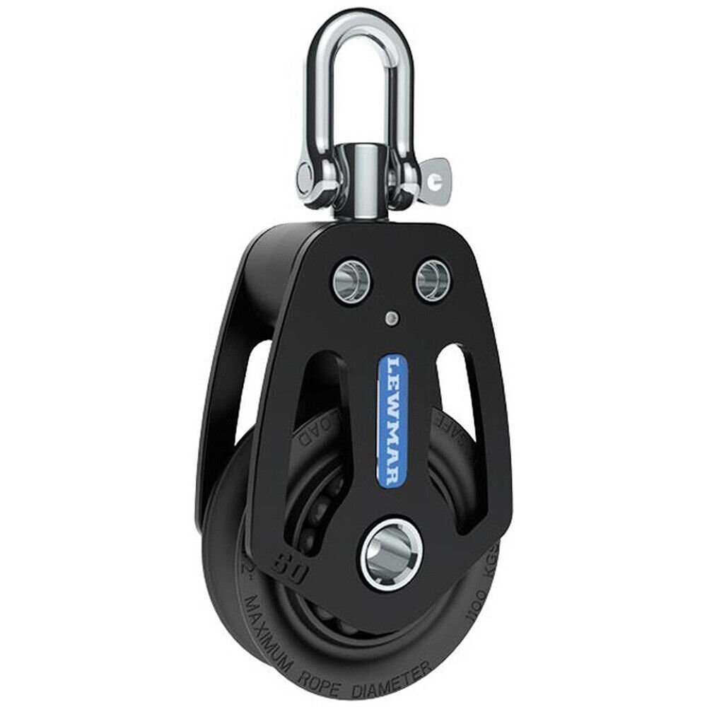 Lewmar 72mm HTX Block - Single - The Online Fishing Store