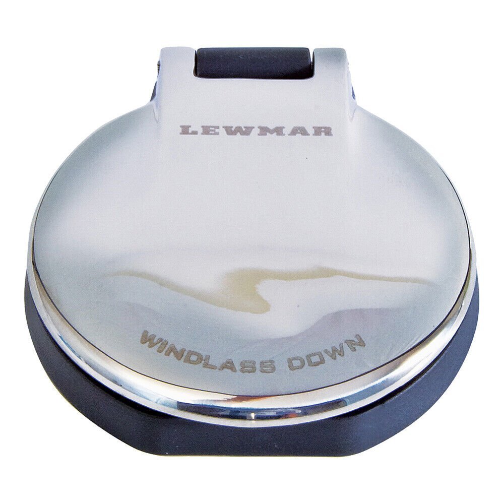 Lewmar Deck Foot Switch - Windlass Down - Stainless Steel - The Online Fishing Store