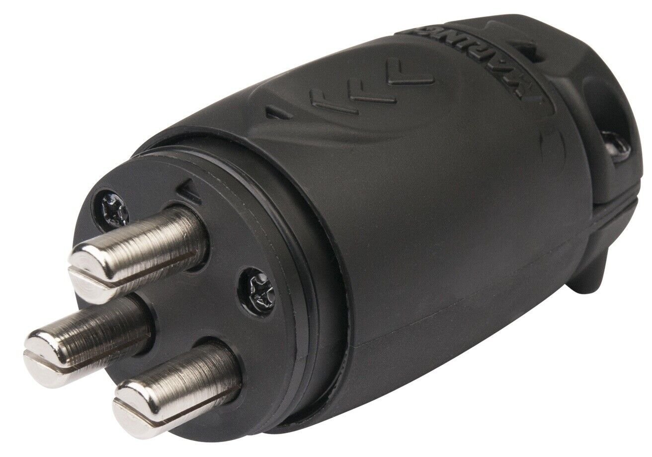 Marinco 12VBPS3 70A 3 - Wire Trolling Motor Plug Only - The Online Fishing Store