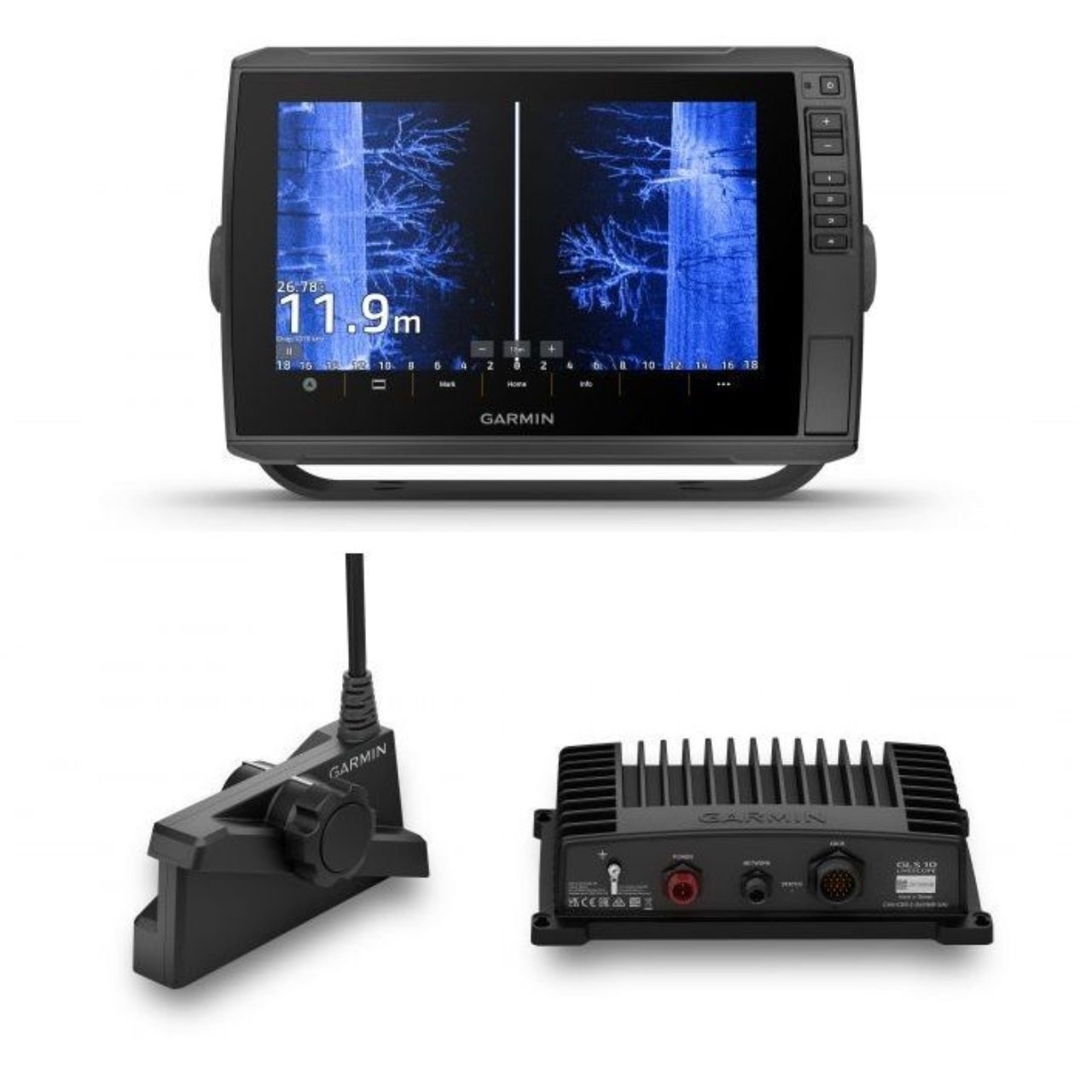 Garmin ECHOMAP Ultra 2 102sv LIVESCOPE Plus Bundle with GT56UHD-TM Transducer