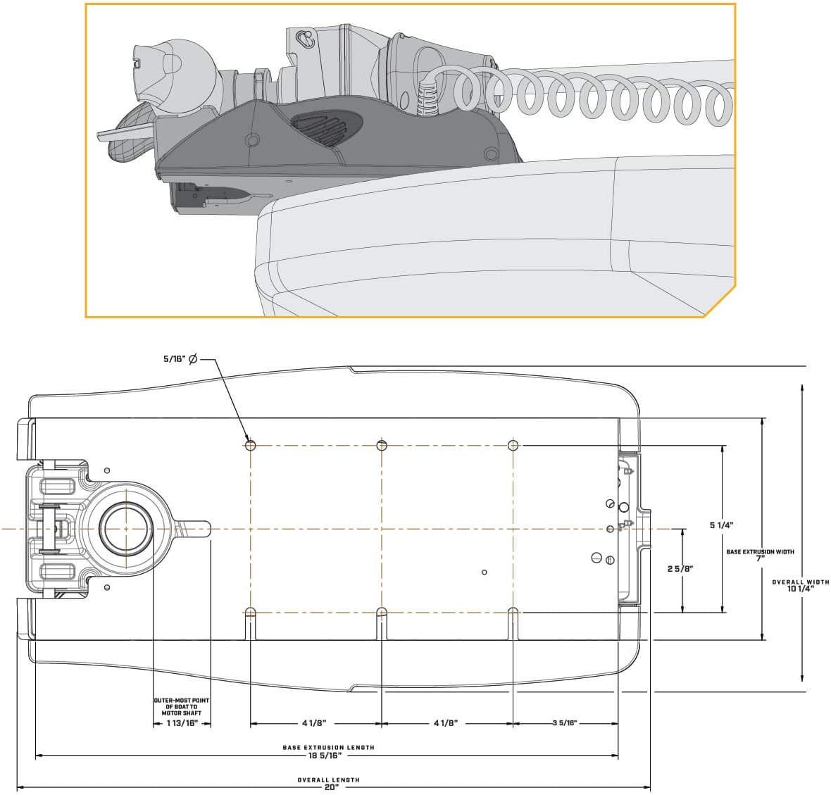 Minn Kota Ulterra Freshwater Electric-Steer Bow-Mount Trolling Motor with Universal Sonar 2 & i-Pilot GPS, 80 lbs Thrust