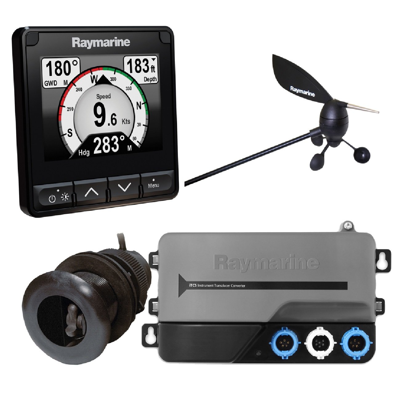 Raymarine i70s System Pack with Color Instrument & Wind
