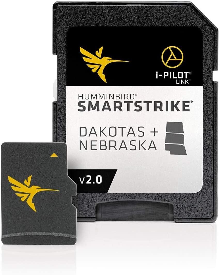 Humminbird SmartStrike Dakotas + Nebraska V2 Digital GPS Maps Micro...