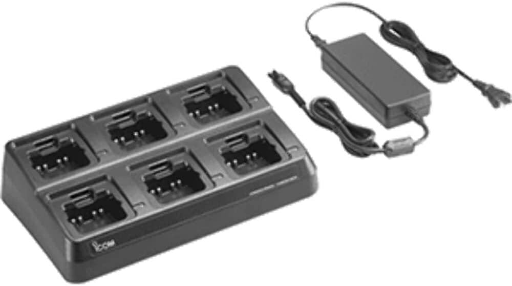 Icom BC214-1 Six-Gang Charger w/AC Adapter (US), M93