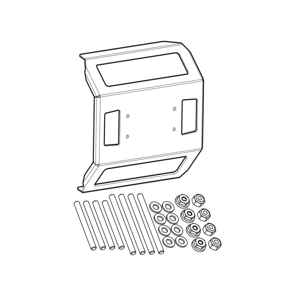 Humminbird IDMK S15R In-Dash Mounting Kit f/SOLIX 15