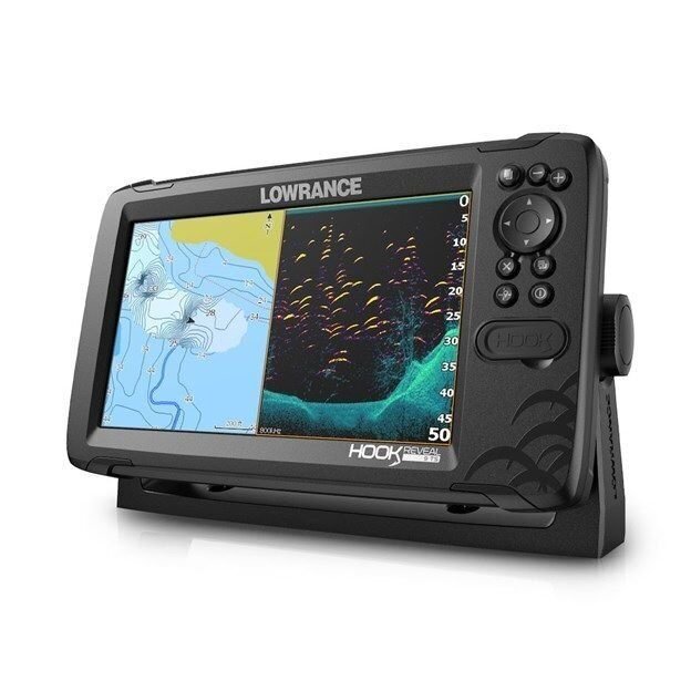 Fishfinder Lowrance Hook Reveal 9 w/Deep Water Performance - 9-inch w/ HDI...