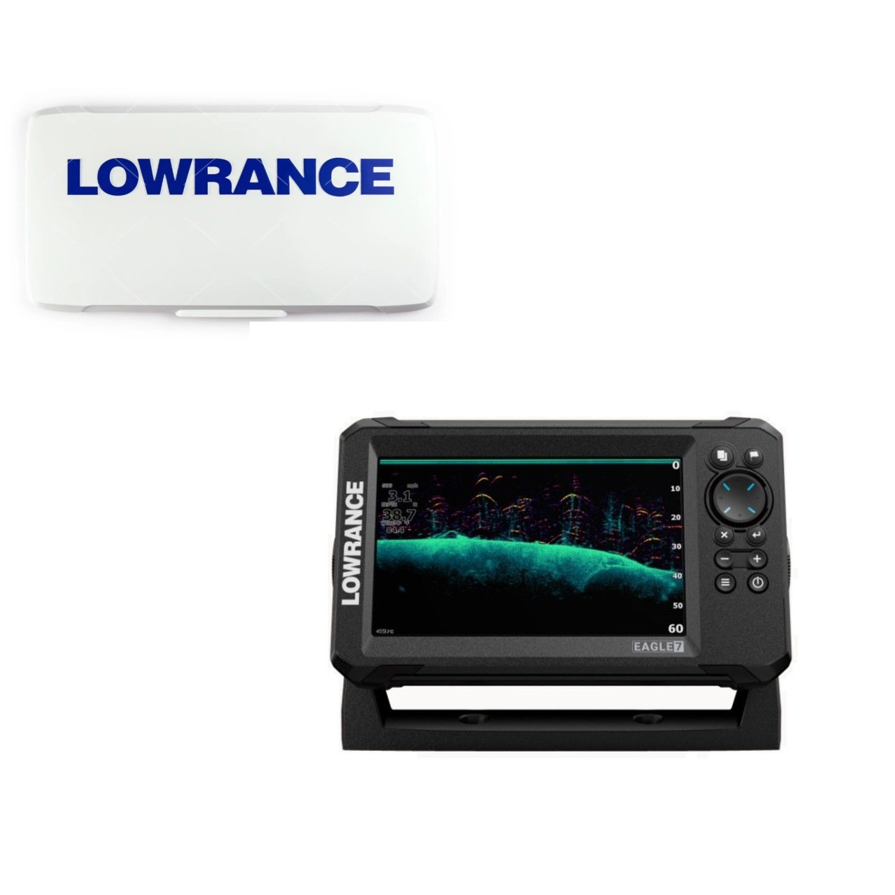 Lowrance Eagle 7" Fishfinder | TripleShot™ HD | USA Inland Maps