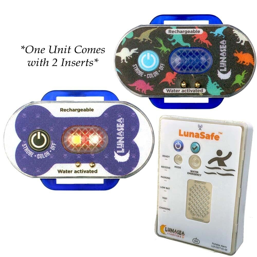 Lunasea Lighting Child & Pet Safety Water Activated Strobe Light
