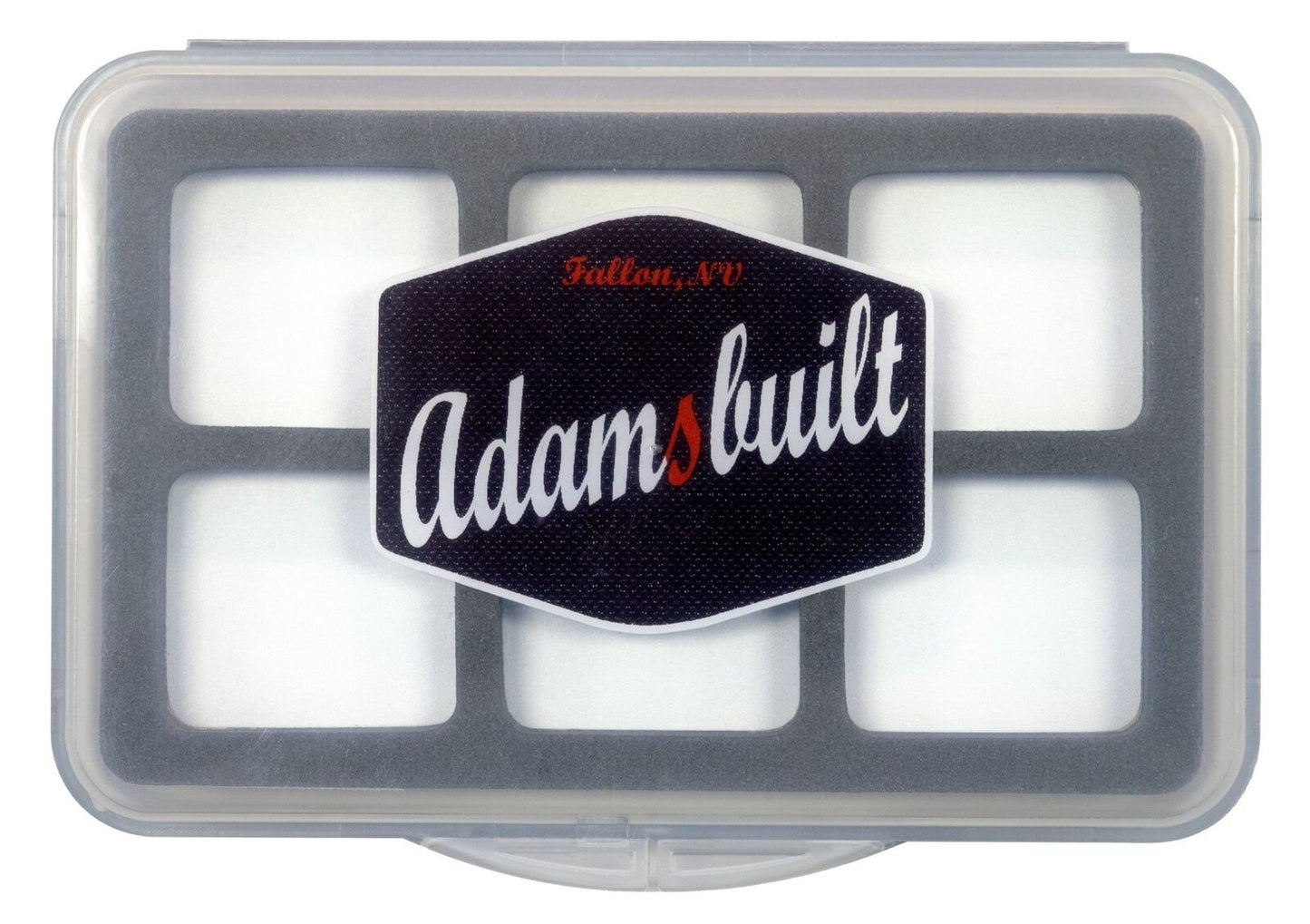 Adamsbuilt Fly Box, Super Slim - 6 Magnetic Compartments (XS)