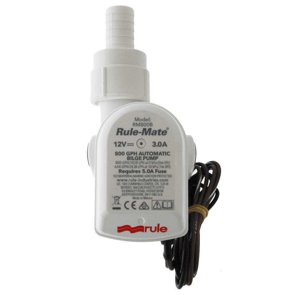 Rule Rule-Mate® 800 Fully Automated Bilge Pump - 12V