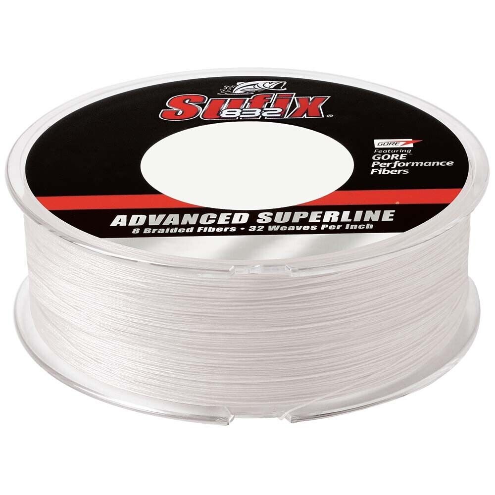 Sufix 832® Advanced Superline® Braid -10lb Ghost -600 yds Fishing Line