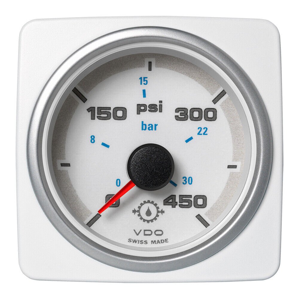 Veratron 52 MM (2-1/16") AcquaLink Transmission Oil Pressure 450 PSI/30 Bar -