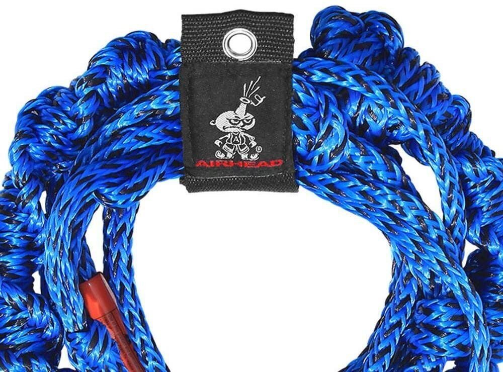 Airhead Spiral Braid Wakesurf Rope, 3 Sections, 16-Feet