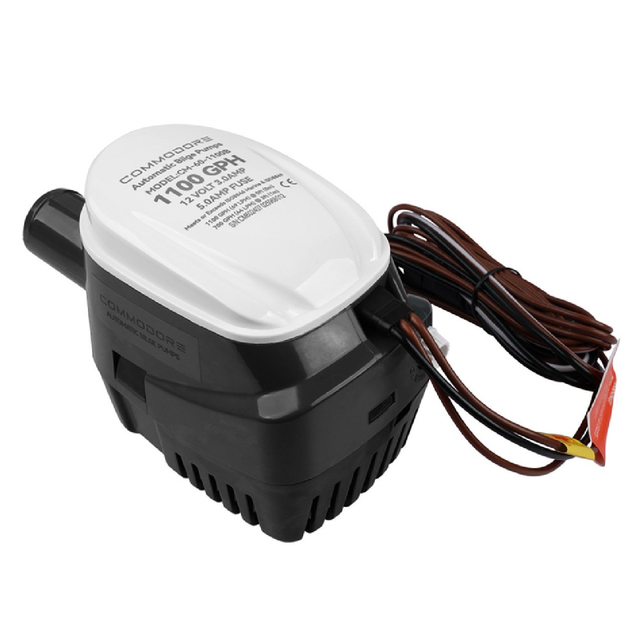 Commodore 1100 GPH 60 Series Automatic Bilge Pump - 12V