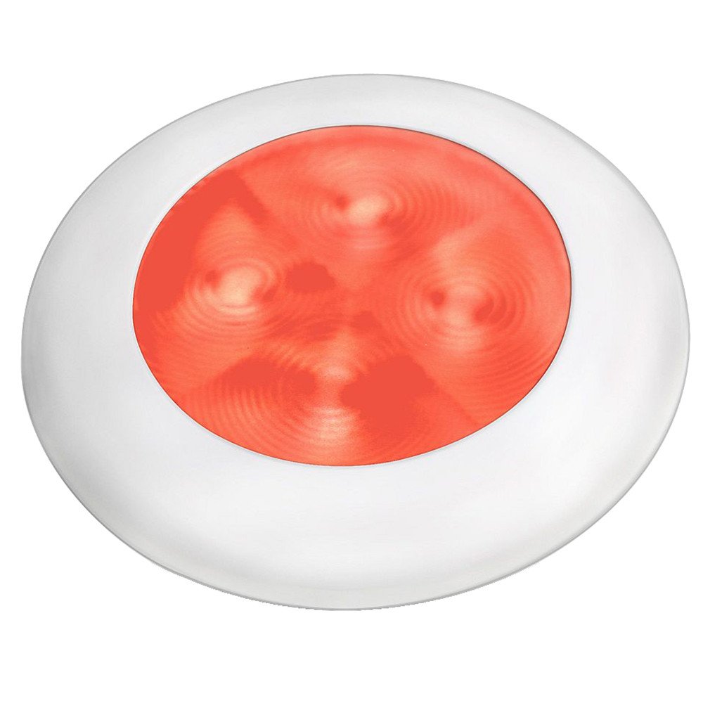 Hella Marine Slim Line LED 'Enhanced Brightness' Round Courtesy Lamp-White