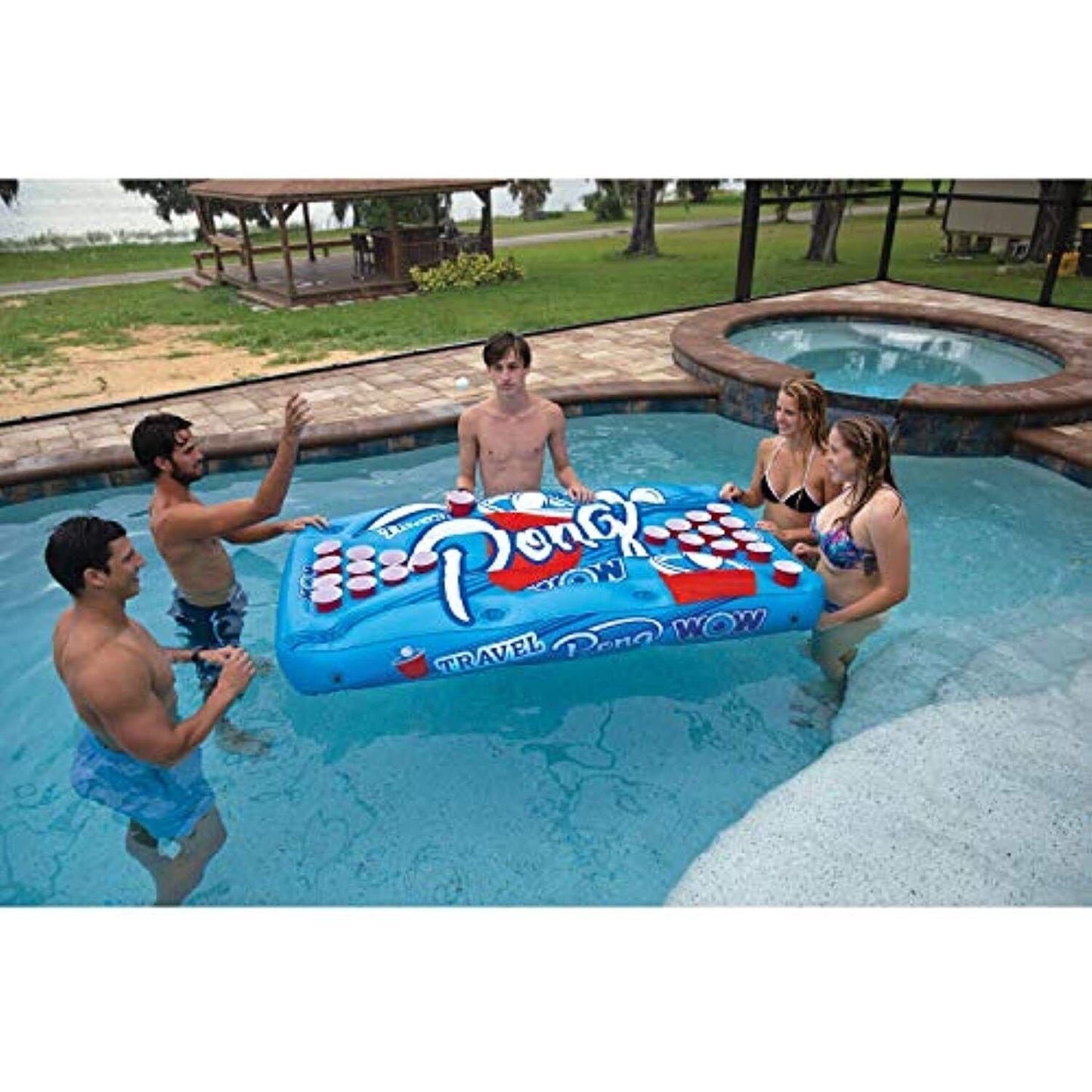 WOW Inflatable Travel Pong Game Board