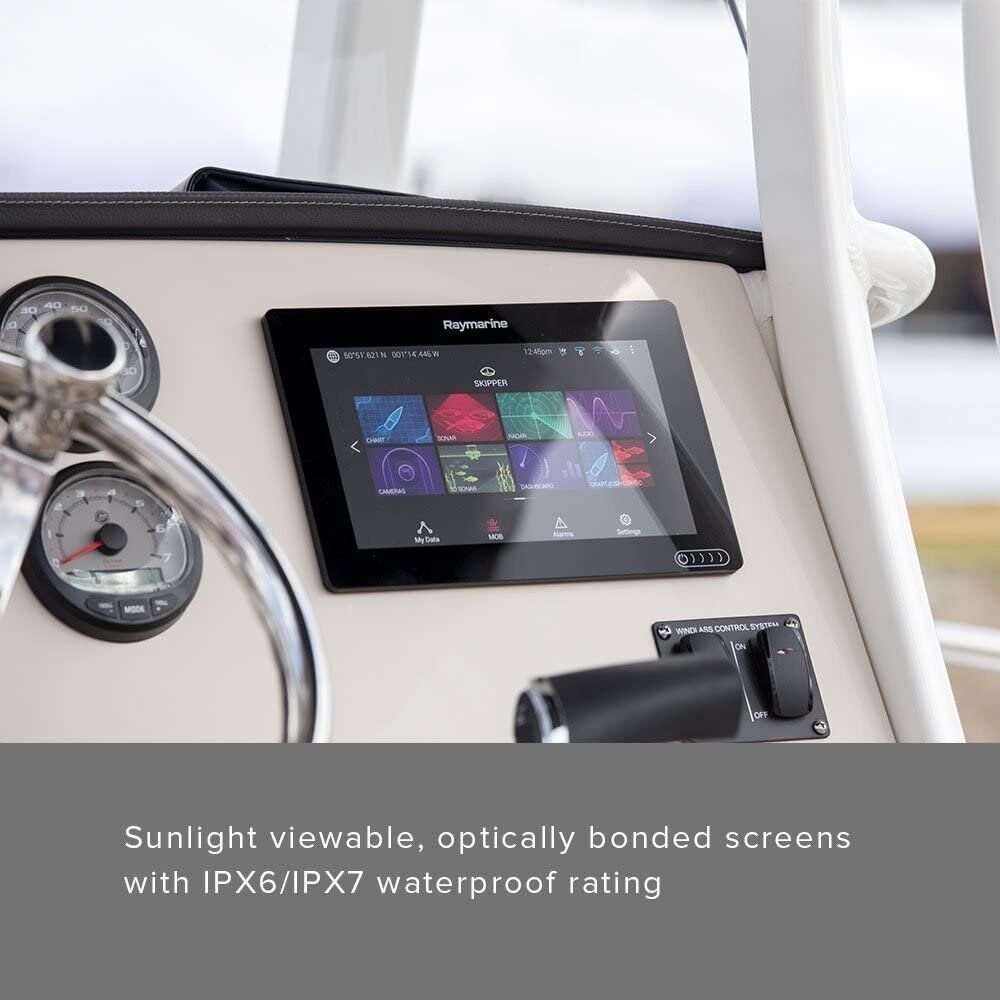 Raymarine Axiom 7DV 7" MFD Chart Plotter w/ Transducer