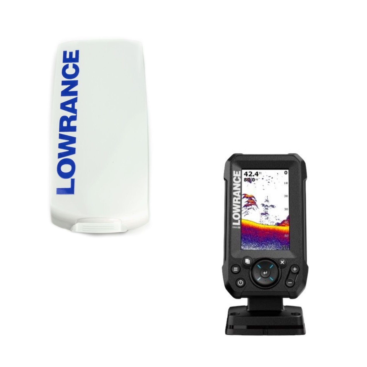 Lowrance Eagle 4x Fish Finder Bullett Skimmer W/ Suncover