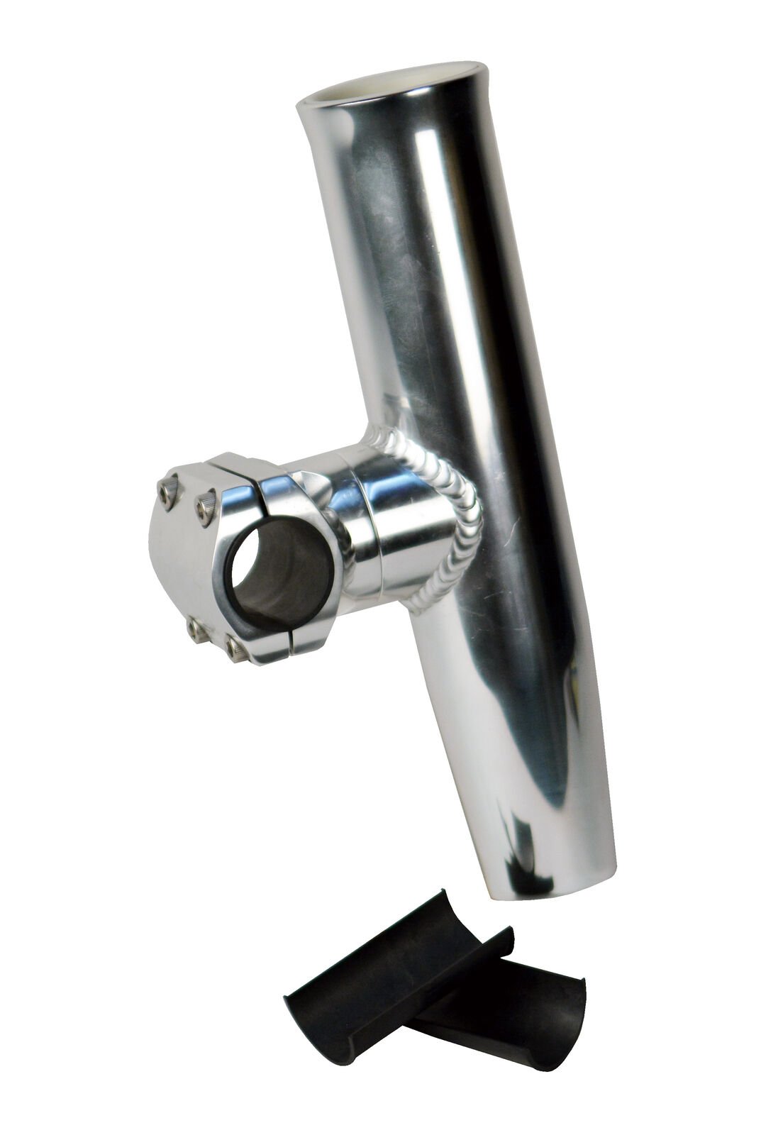 C. E. Smith Adjustable Mid Mount Rod Holder Aluminum 7/8" or 1" w/Sleeve & Hex Key
