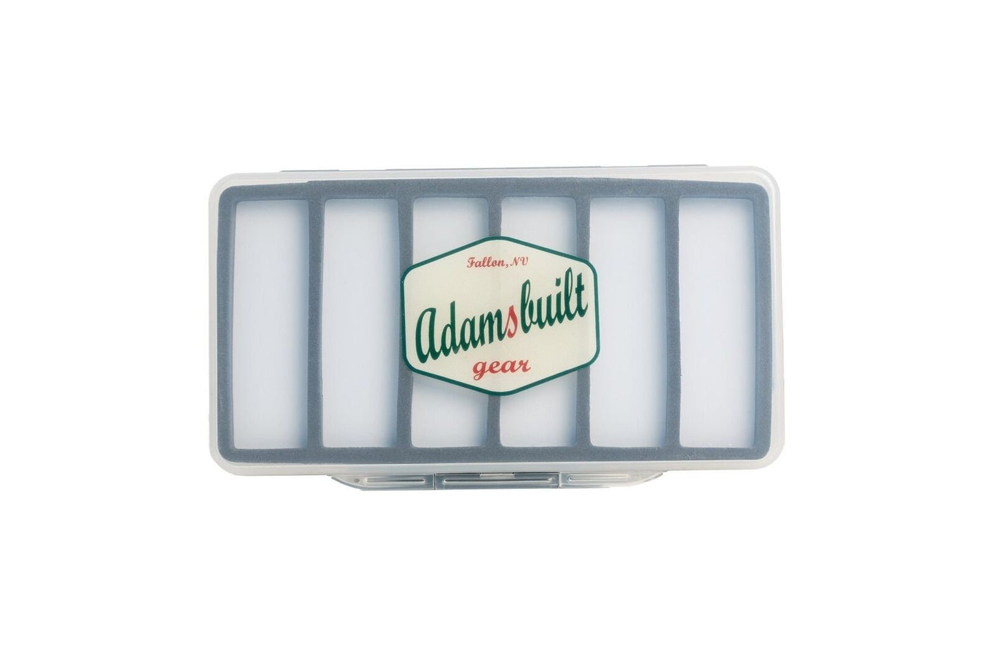 Fly Box Adamsbuilt, Super Slim -Large- 6 Magnetic Compartments - ABSSL-6MC