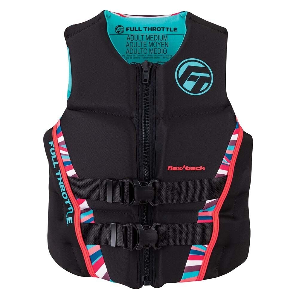 Full Throttle Women's Rapid-Dry Flex-Back Life Jacket - Women's M -