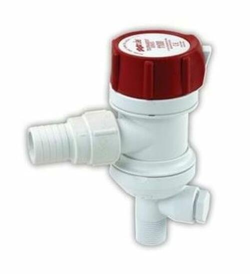 RULE "FC" TOURNAMENT SERIES 500 GPH LIVEWELL/AERATOR W/ SEACOCK INLET