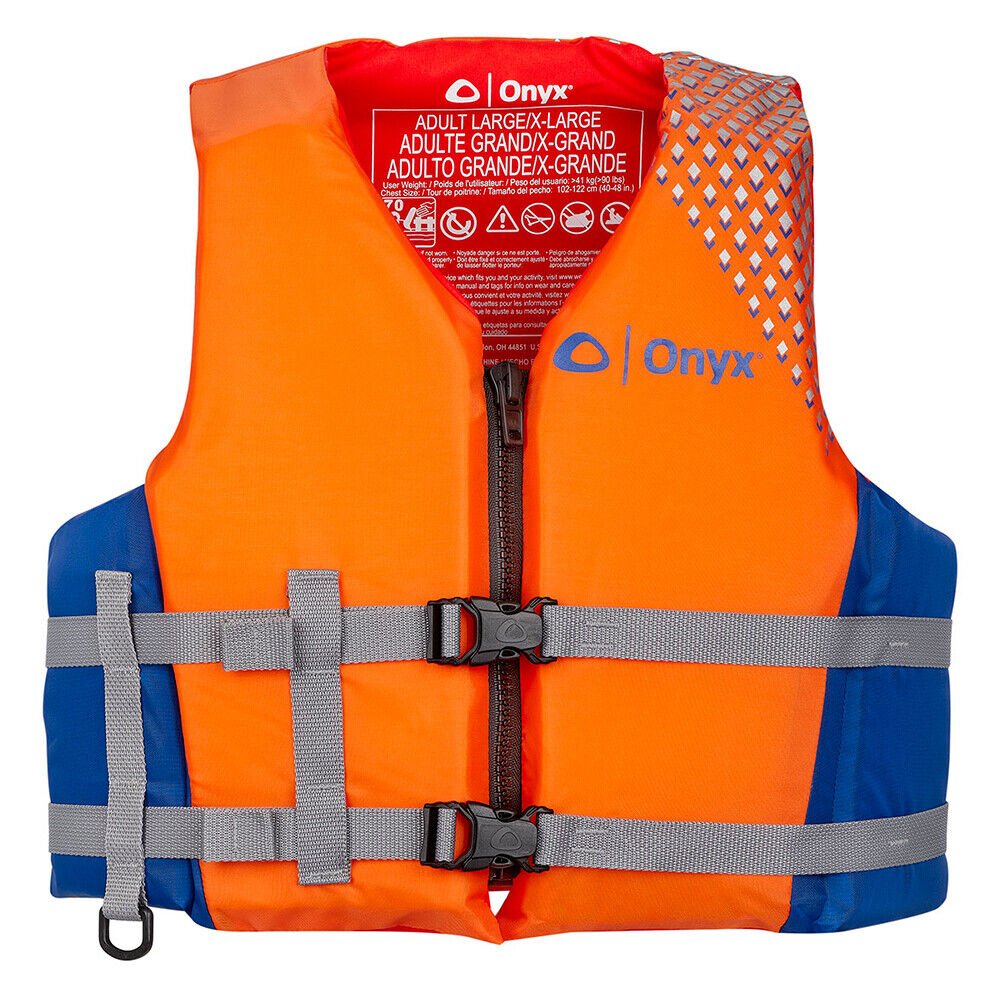 Onyx 120000-200-070-21 All Adventure Pepin Vest - Orange, Double Extra Large or