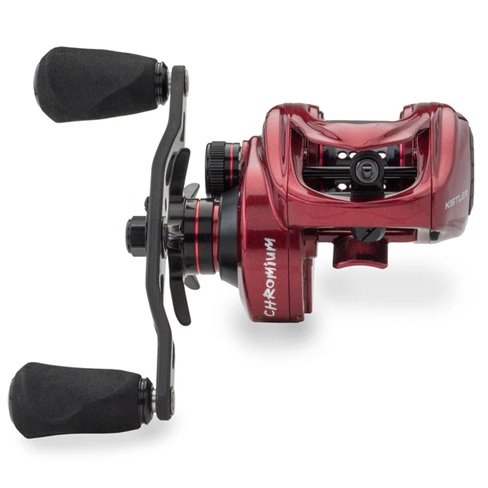 Kistler Feather Chromium Casting Fishing Reel | Right Hand | 8.1:1 Red