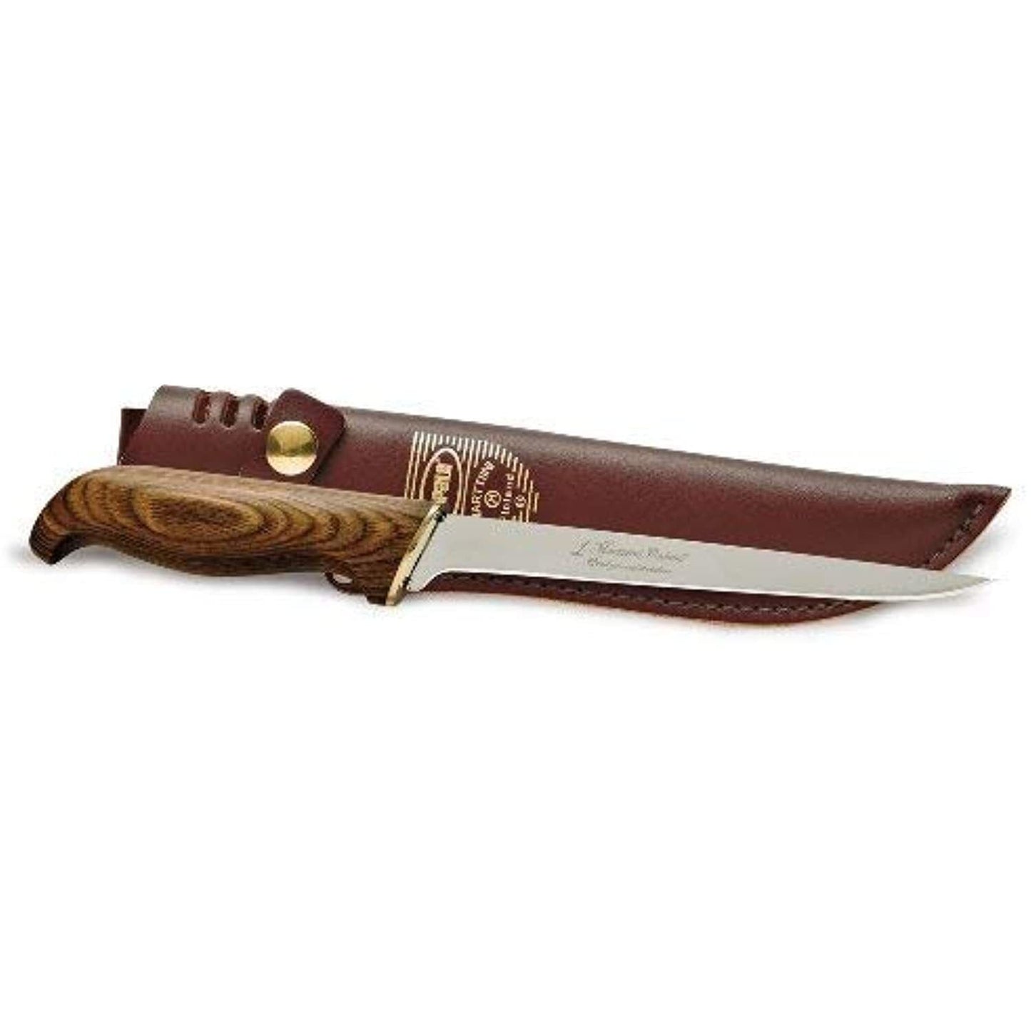 Rapala Presentation Fillet Brown Laminate Handle 6 inch