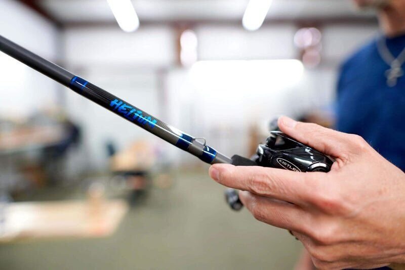 Kistler Helium Deep Cranks, Swimbait, Umbrella Rigs Casting Rod 7’6” Heavy