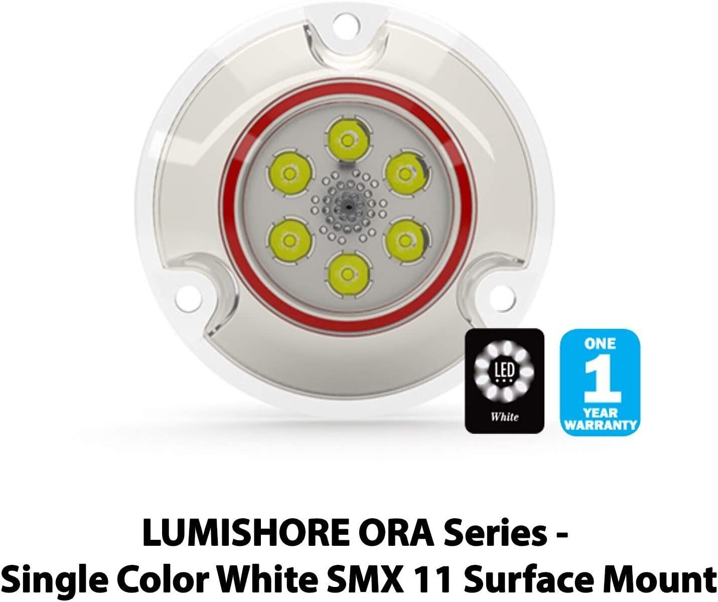 Underwater Boat Light Lumishore Smx11 Blue Surface Mount