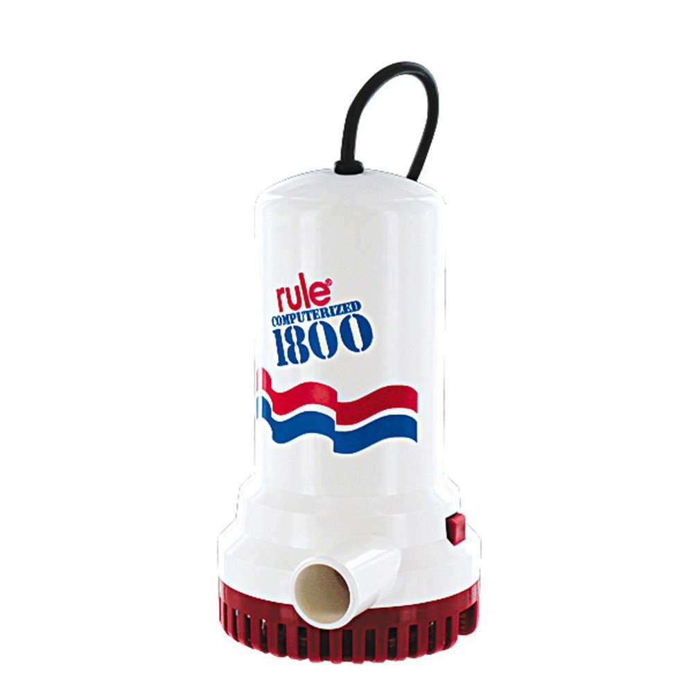 Rule A53D 1800 GPH Non-Automatic 110V Bilge Pump