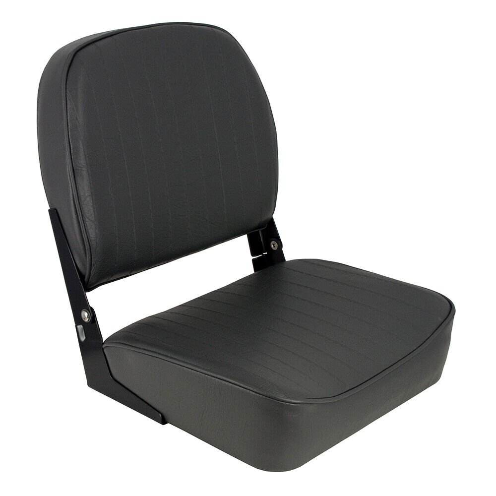 Springfield Economy Folding boat Seat - Charcoal 1040624