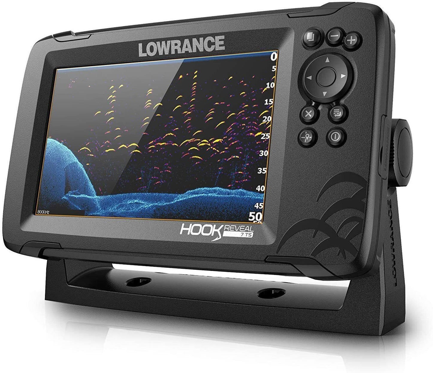 Lowrance Hook Reveal 7 TripleShot - 7-inch Fish Finder with TripleShot...