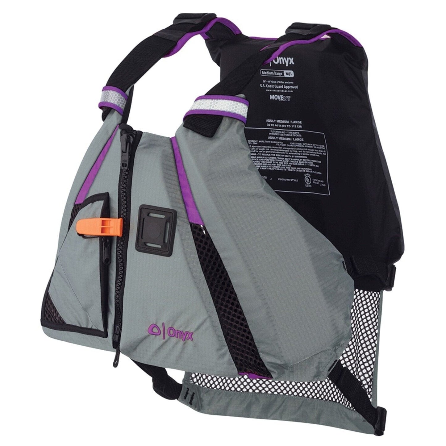 Onyx Movevent Dynamic Vest - Purple XL 2X