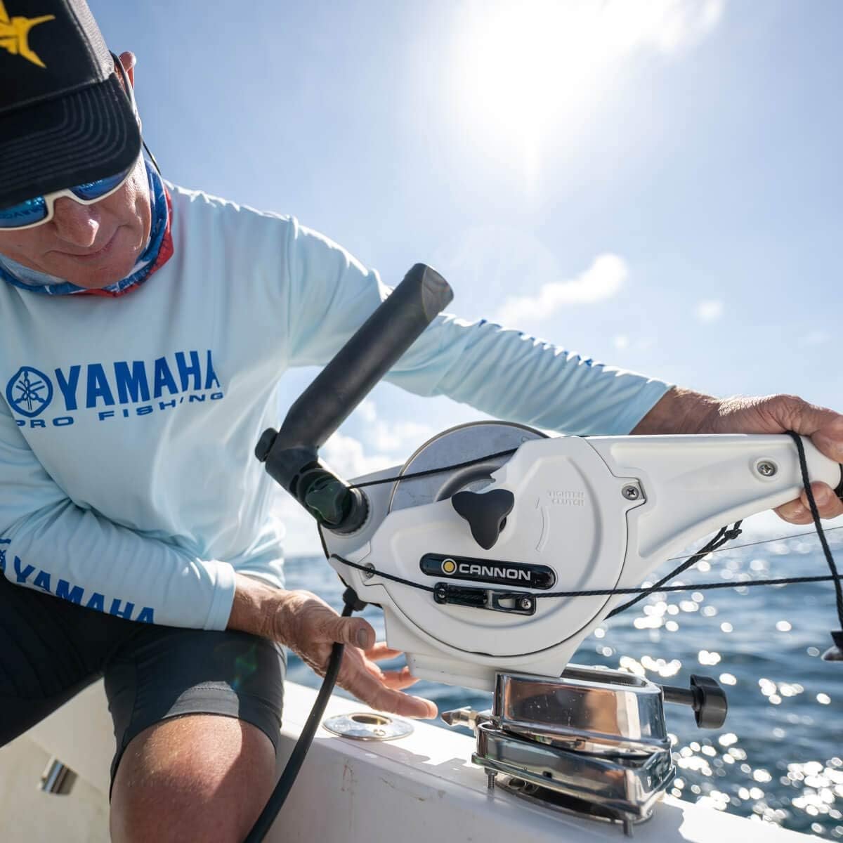 Cannon Stainless Steel Downrigger Mounting Base, US