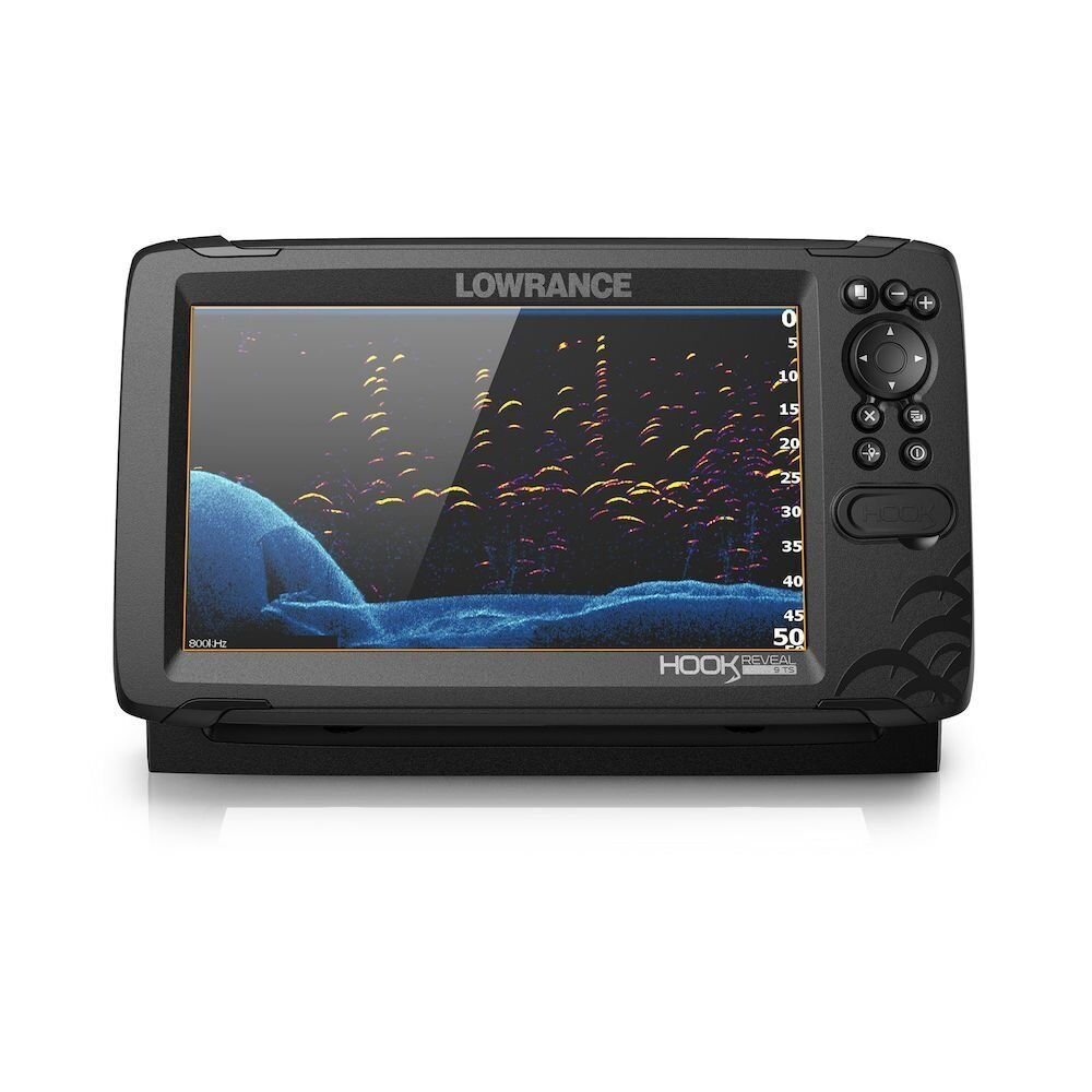 Fish Finder Lowrance HOOK Reveal 9 with Transducer and C-MAP