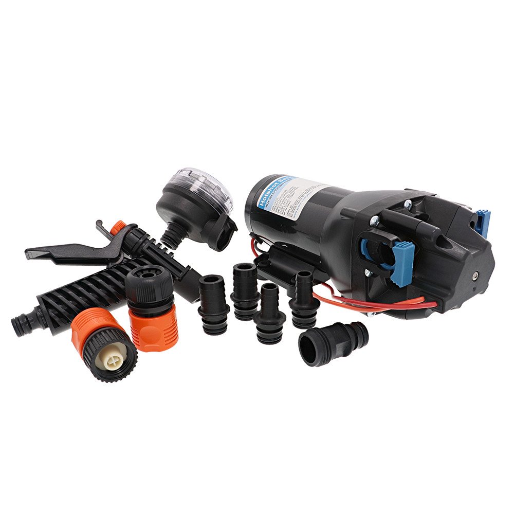Jabsco HotShot HD4 Heavy Duty Washdown Pump 60 PSI - 12V - 4 GPM