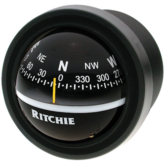 Ritchie V-57.2 Explorer Compass - Boat Dash Mount - Black
